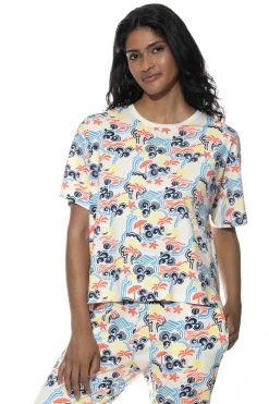 Damen Mey T-Shirt Serie Palm Shades