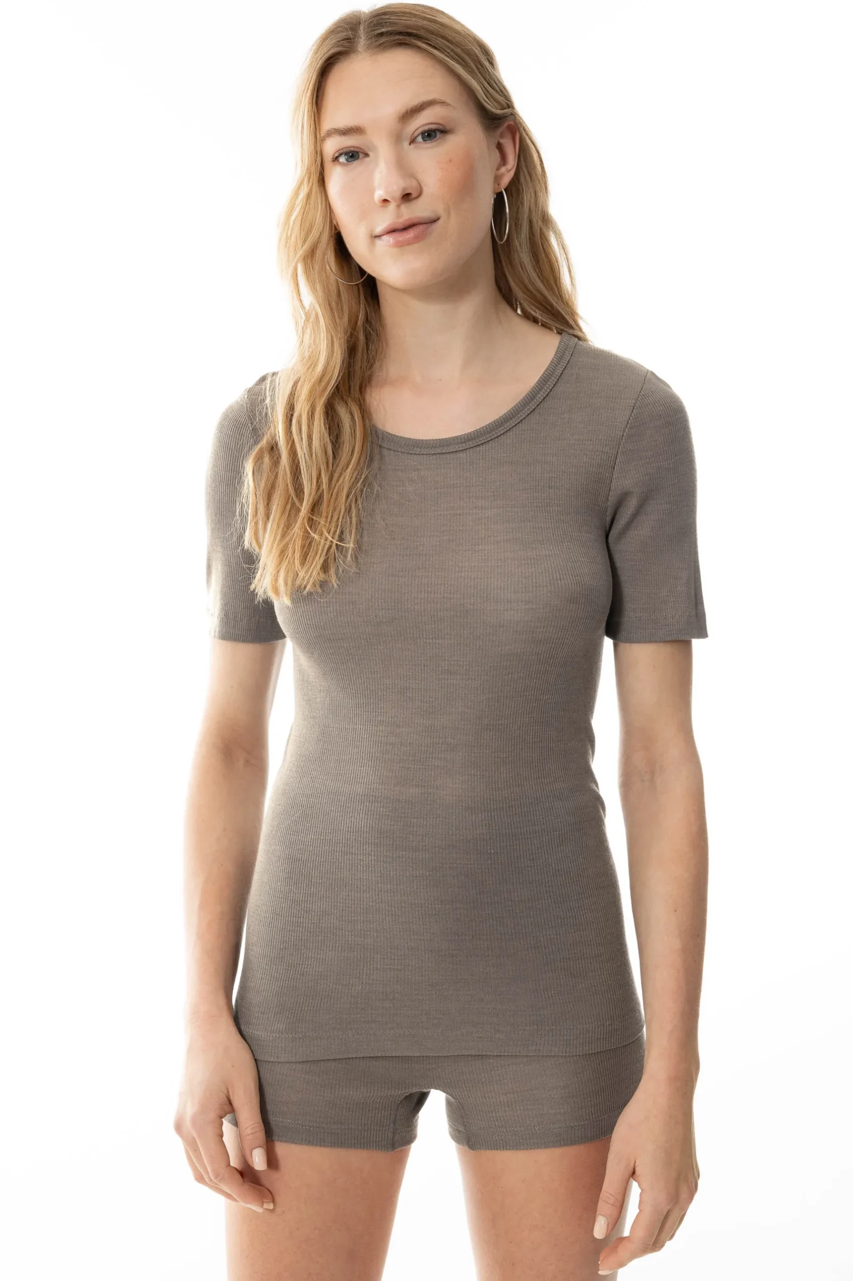Damen Mey T-Shirt Serie Wool Love