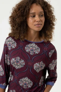 Damen Mey T-Shirt 3/4 Arm Serie Mysterious Ornaments