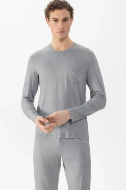 Herren Mey T-Shirt langarm Serie Easy Night