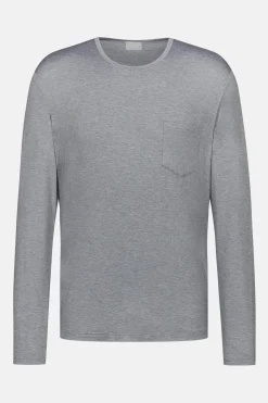Herren Mey T-Shirt langarm Serie Easy Night