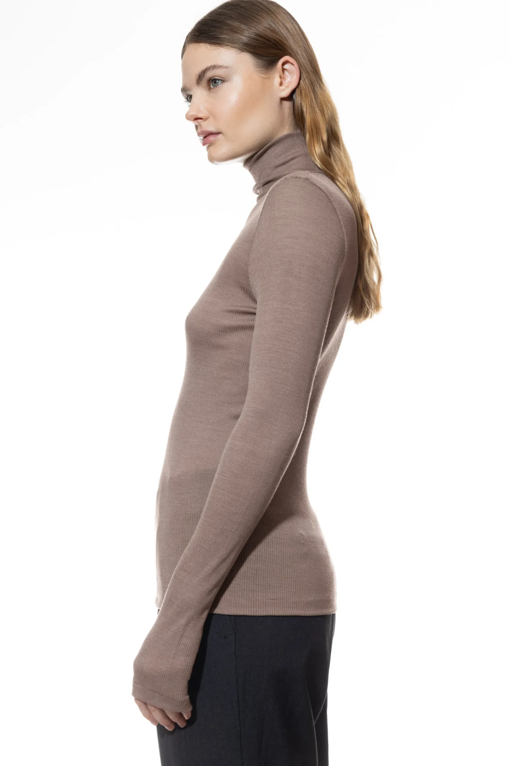 Damen Mey T-Shirt langarm Serie Wool Love