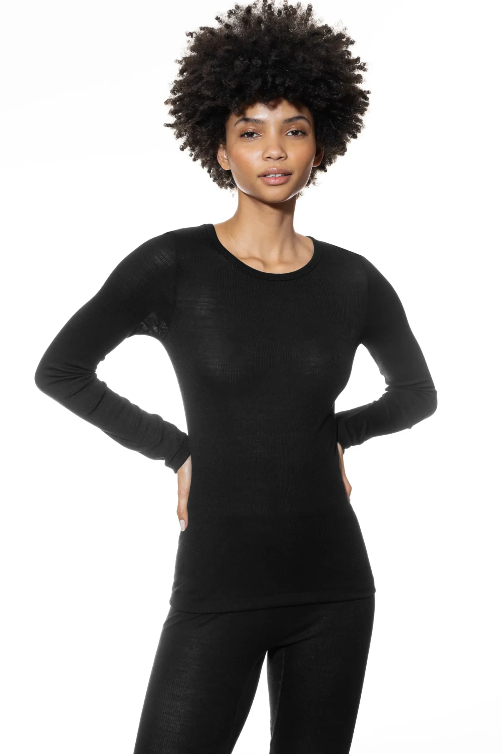 Damen Mey T-Shirt langarm Serie Wool Love