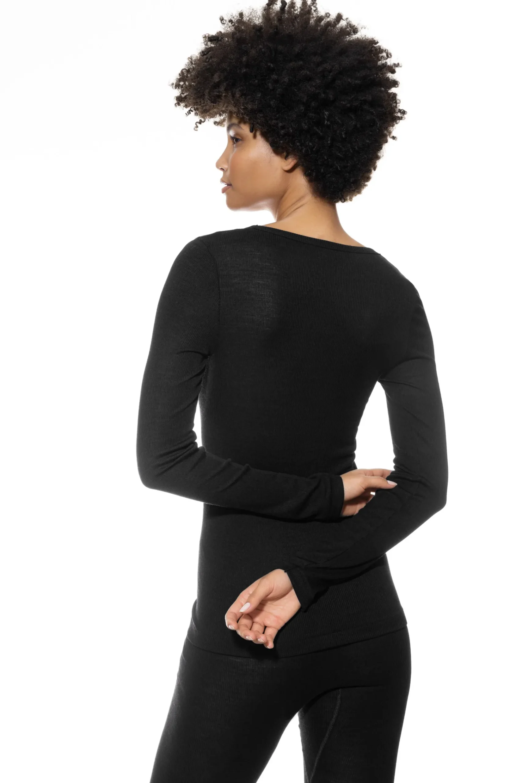 Damen Mey T-Shirt langarm Serie Wool Love