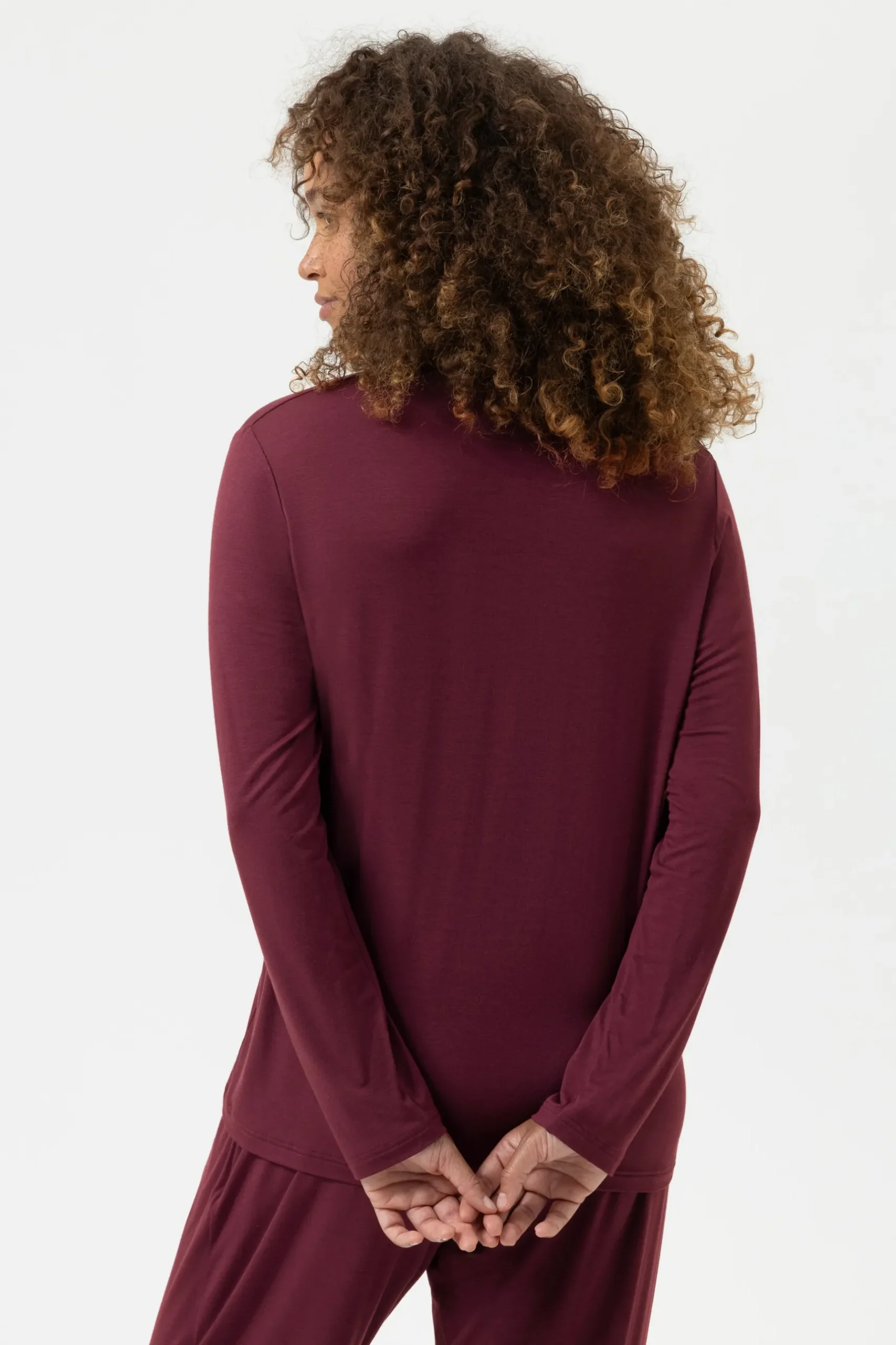 Damen Mey T-Shirt langarm Serie Pure Chic