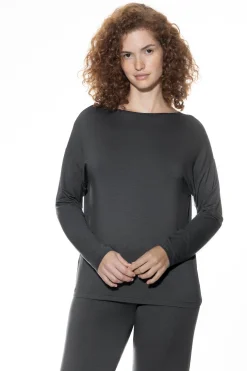 Damen Mey T-Shirt langarm Serie Pure Chic