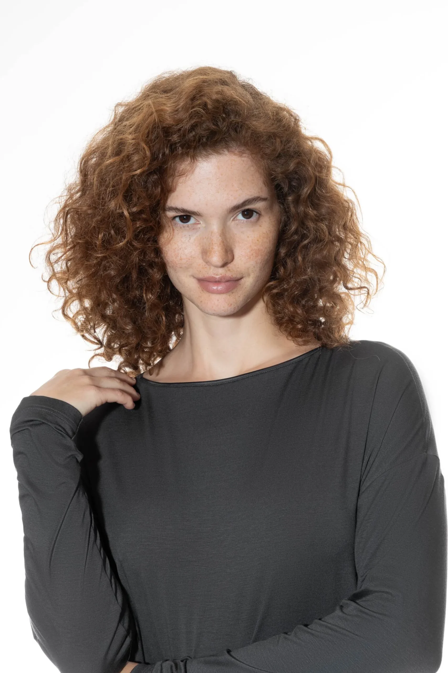 Damen Mey T-Shirt langarm Serie Pure Chic