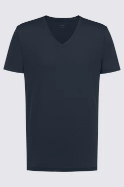 Herren Mey V-Neck Dry Cotton Colour