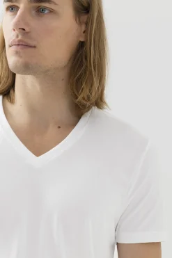 Herren Mey V-Neck Dry Cotton Colour