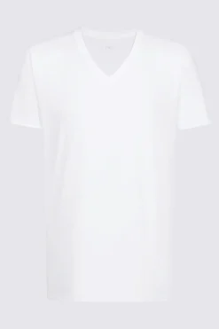 Herren Mey V-Neck Dry Cotton Colour